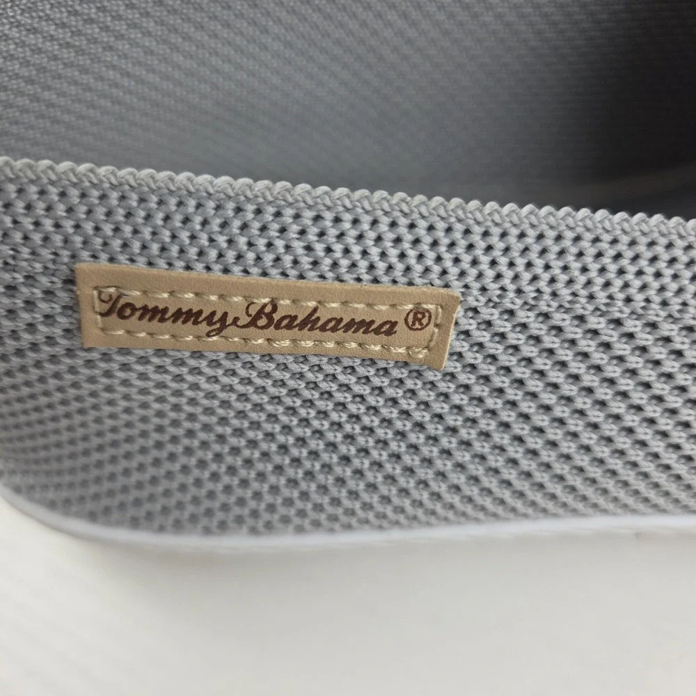 Tommy Bahama Women 8.5 Gray Slip On Shoe Boat Comfort‎